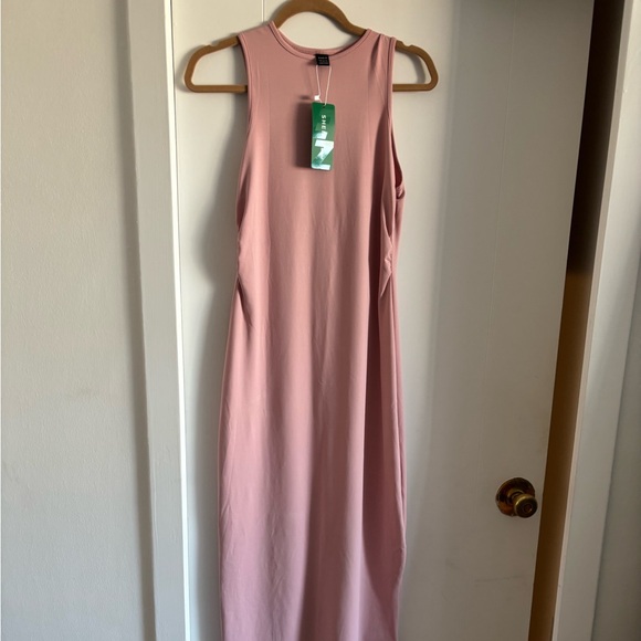 SHEIN Dresses & Skirts - Powder pink ankle length fitted maxi